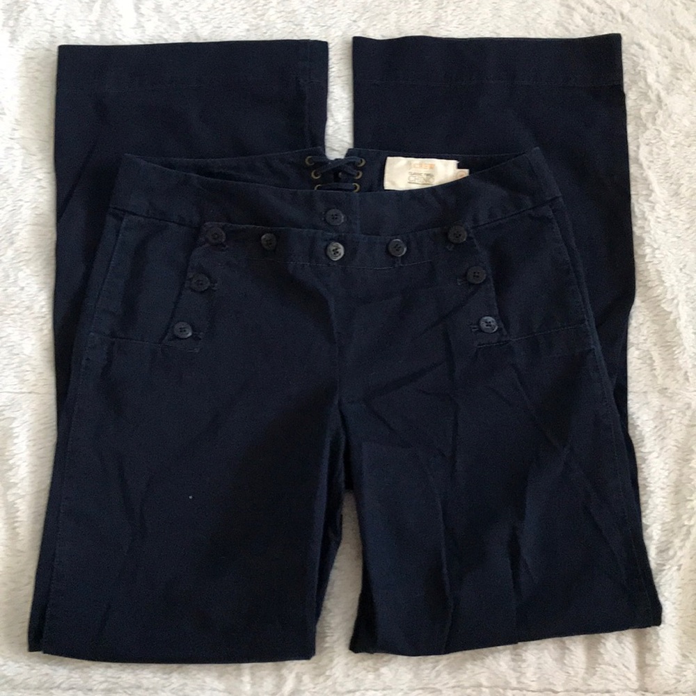 J Crew classic twill, navy khaki dress pants